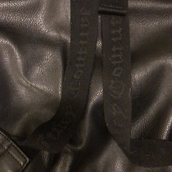 Juicy Couture Sequin Pink and Black Leopard Print Full-size Backpack - Picture 13 of 16